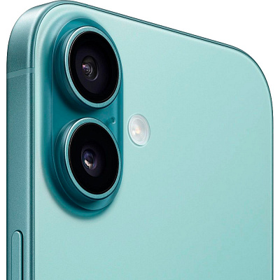 Смартфон Apple iPhone 16 128 ГБ бирюзовый